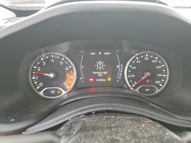 2017 Jeep Renegade VIN ZACCJBBB5HPG48007 COPART salvage auction — FRONT END, Wv - Salvage Certificate, sold $1,450 on 2026-08-13 (photo 9)