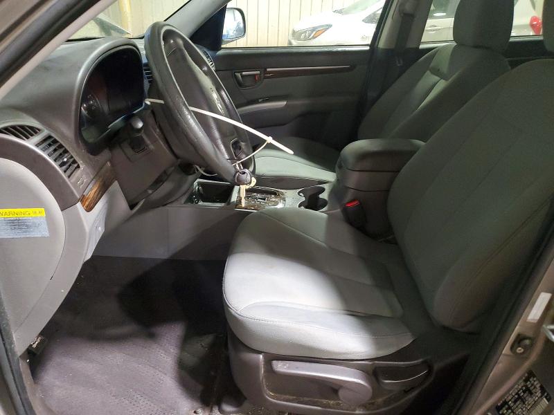 2011 Hyundai Santa fe VIN 5XYZGDAB9BG020089 COPART salvage auction — FRONT END, Pa - Certificate Of Salvage, sold $1,100 on 2026-07-24 (photo 7)
