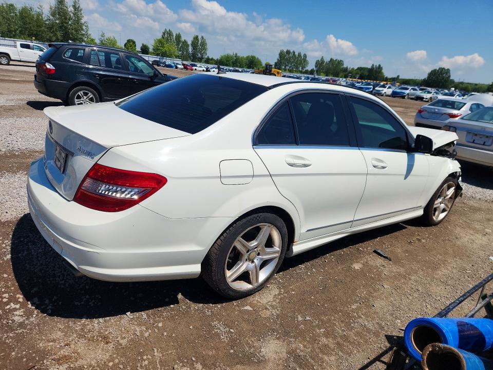 2008 Mercedes-benz C-klasse VIN WDDGF81X18F148891 COPART salvage auction — FRONT END, On - Permit No Brand - Unfit, sold $875 on 2026-08-04 (photo 3)