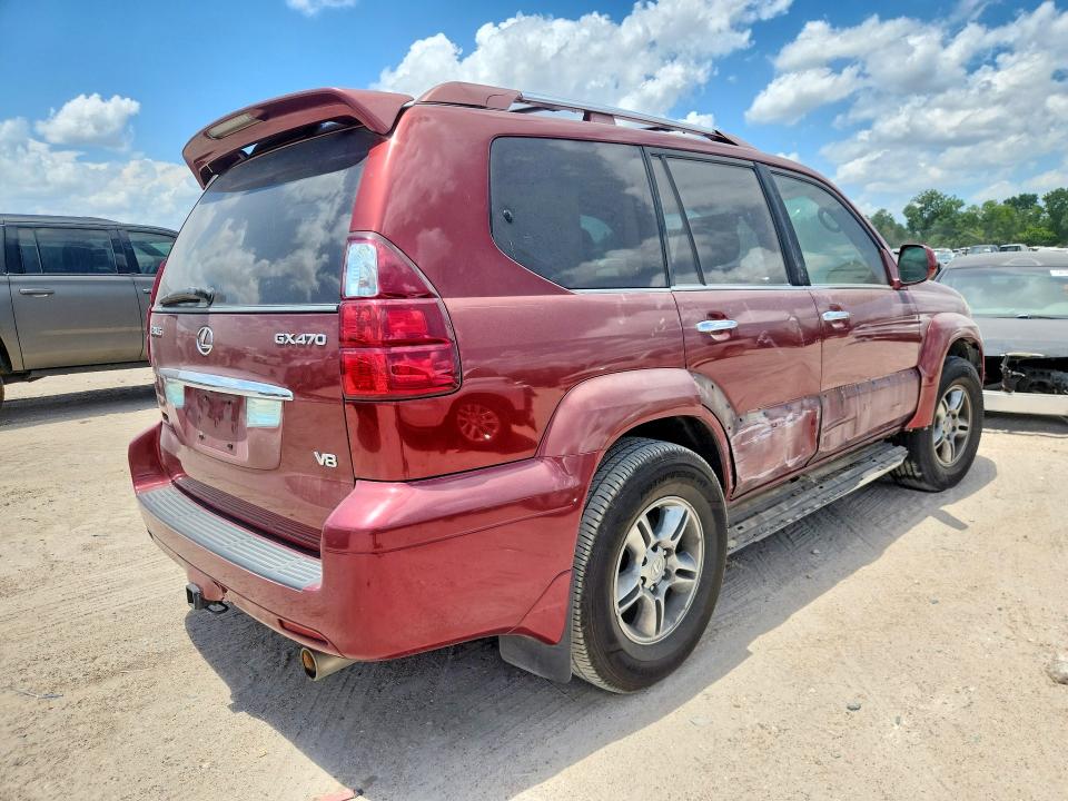 2009 Lexus Gx 470 VIN JTJBT20X190176333 COPART salvage auction — SIDE, TX - SALVAGE VEHICLE TITLE (P), sold $4,300 on 2026-07-17 (photo 3)