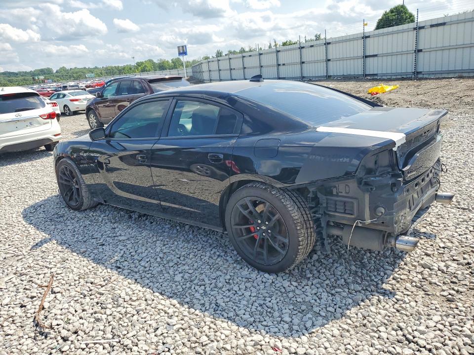2022 Dodge Charger VIN 2C3CDXGJ0NH163747 COPART salvage auction — REAR END, Salvage Title, sold $18,200 on 2026-08-31 (photo 2)