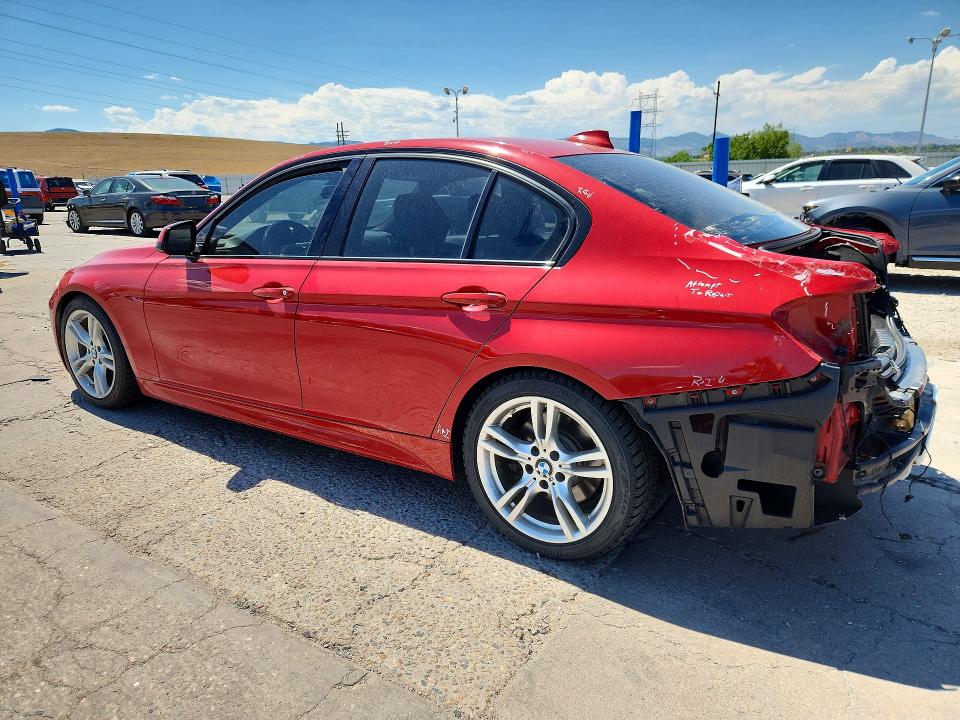 2013 BMW 3er VIN WBA3B9C53DF585398 COPART salvage auction — REAR END, Co - Salvage Title, sold $3,300 on 2026-08-10 (photo 2)