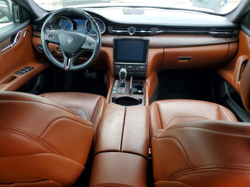 2018 Maserati Quattroporte VIN ZAM56YPL4J1281259 COPART salvage auction — FRONT END, FL - CERT OF TITLE SLVG REBUILDABLE, sold $1,100 on 2026-07-29 (photo 8)