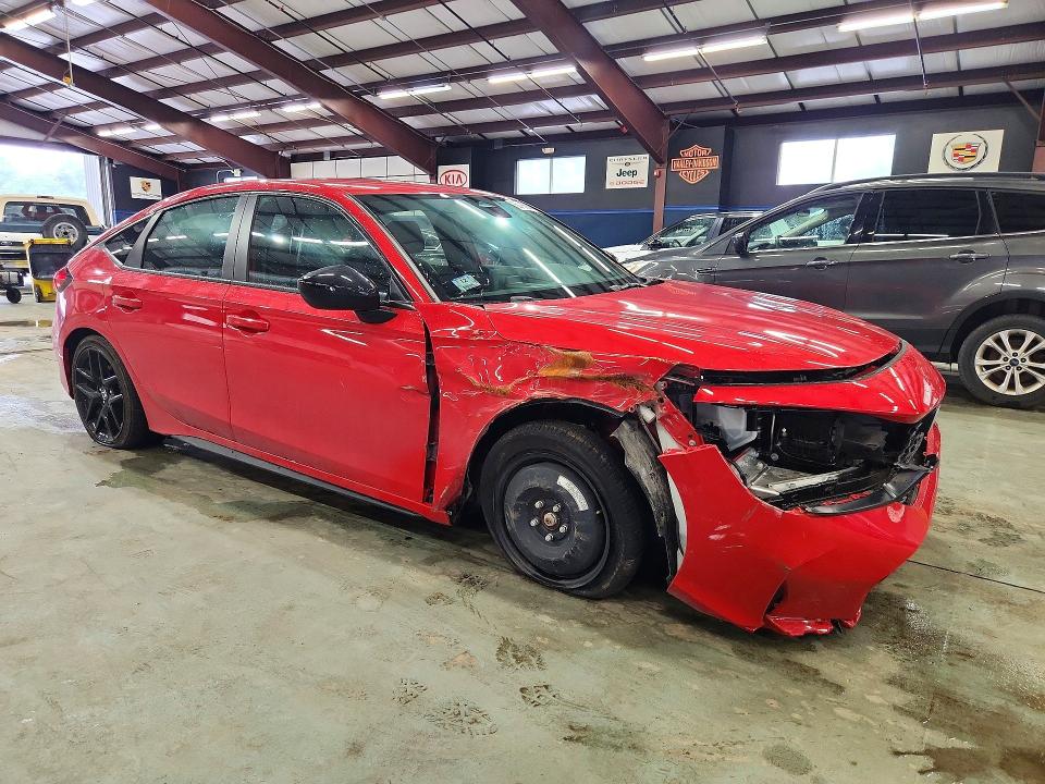 2026 Honda Civic VIN 19XFL2H89TE010500 COPART salvage auction — FRONT END, FL - CERTIFICATE OF TITLE (P), sold $14,800 on 2026-07-27 (photo 4)