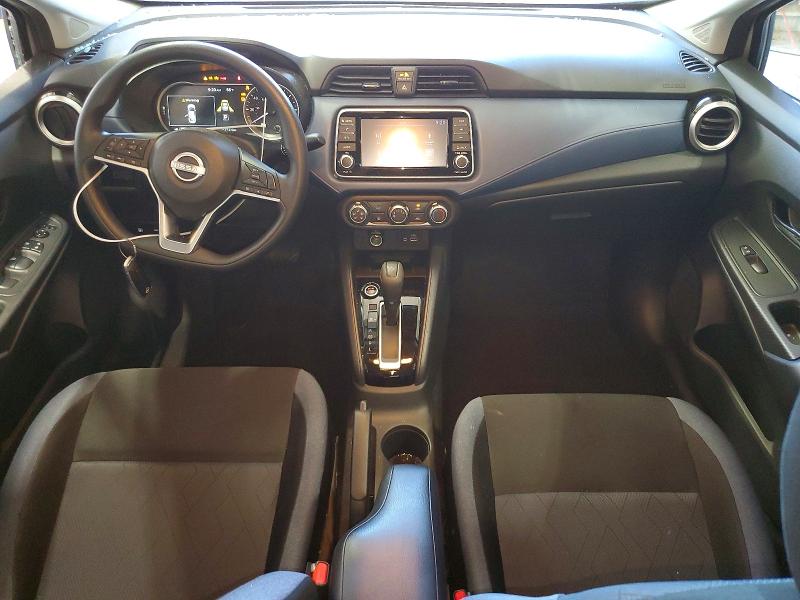 2025 Nissan Versa VIN 3N1CN8EV1SL867272 COPART salvage auction — FRONT END, TX - CERTIFICATE OF TITLE, sold $11,300 on 2026-08-05 (photo 8)