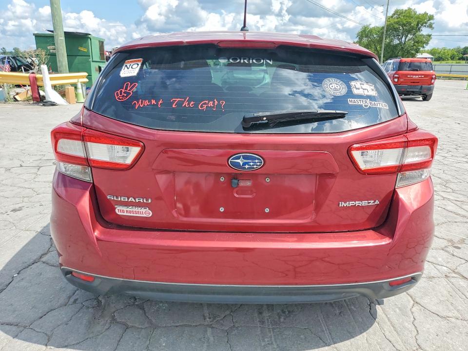 2019 Subaru Impreza VIN 4S3GTAA69K1753442 COPART salvage auction — SIDE, Tn - Salvage Certificate, sold $950 on 2026-07-27 (photo 6)