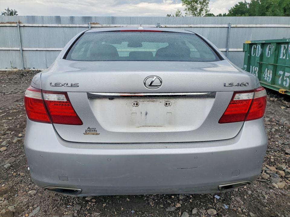 2007 Lexus Ls 460 VIN JTHBL46F175045978 COPART salvage auction — FRONT END, NY - MV-907A SALVAGE CERTIFICATE, sold $425 on 2026-07-23 (photo 6)