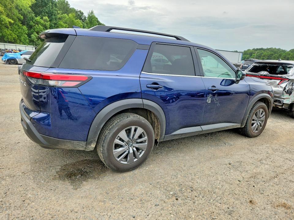 2025 Nissan Pathfinder VIN 5N1DR3BA6SC203552 COPART salvage auction — ROOF, LA - CERT OF TITLE-SALVAGE, sold $11,700 on 2026-08-20 (photo 3)