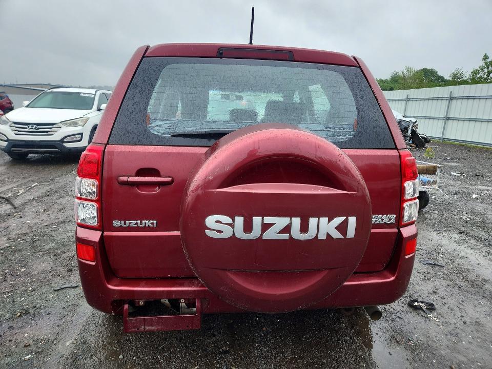 2007 Suzuki Grand vitara VIN JS3TE941X74201477 COPART salvage auction — MINOR DENT/SCRATCHES, MA - CERTIFICATE OF TITLE, sold $425 on 2026-07-11 (photo 6)
