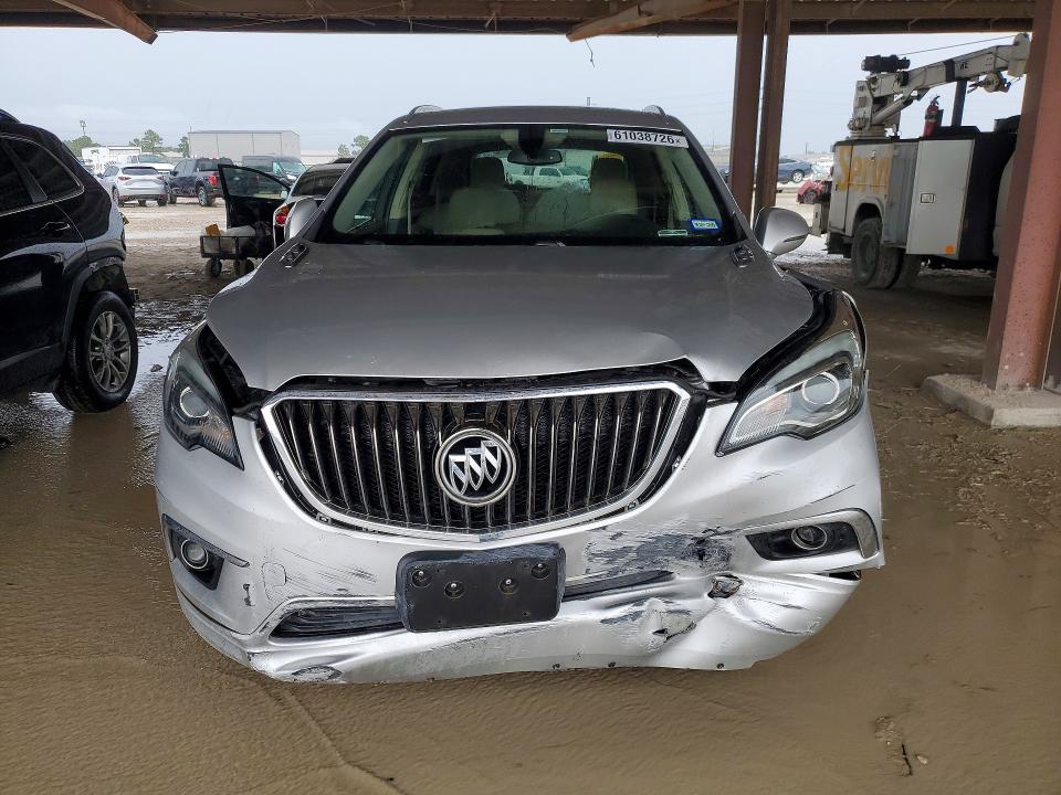 2017 Buick Envision VIN LRBFXBSA9HD096897 COPART salvage auction — FRONT END, Tx - Certificate Of Title, sold $1,950 on 2026-07-17 (photo 5)