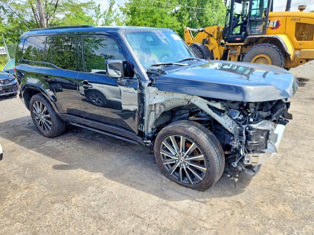 2025 Lexus Gx VIN JTJVBCDX4S5052209 COPART salvage auction — Front End, NJ - CERT OF TITLE-SALVAGE, sold $43,750 on 2026-08-11 (photo 4)