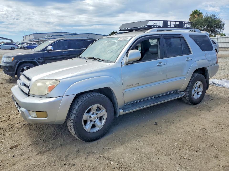 2003 Toyota 4runner VIN JTEBT17RX30003191 COPART salvage auction — FRONT END, CA - DIS/DLR/EXP ONLY CLEAN TITLE, sold $3,700 on 2026-07-24 (photo 1)