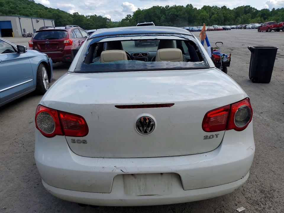 2009 Volkswagen Eos VIN WVWBA71F59V022674 COPART salvage auction — ROOF, Pa - Certificate Of Salvage, sold $100 on 2026-08-06 (photo 6)