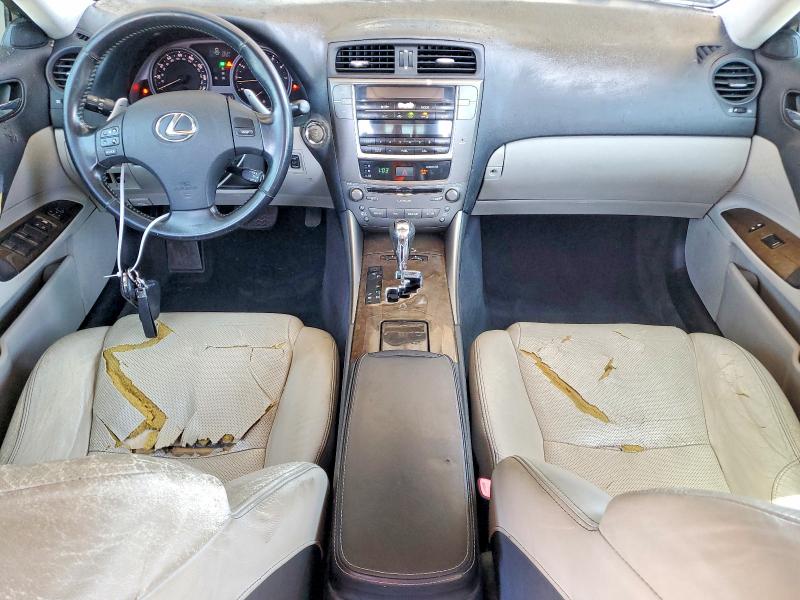 2009 Lexus Is 250 VIN JTHBK262595088453 COPART salvage auction — REAR END, Ca - Salvage Certificate, sold $600 on 2026-07-30 (photo 8)