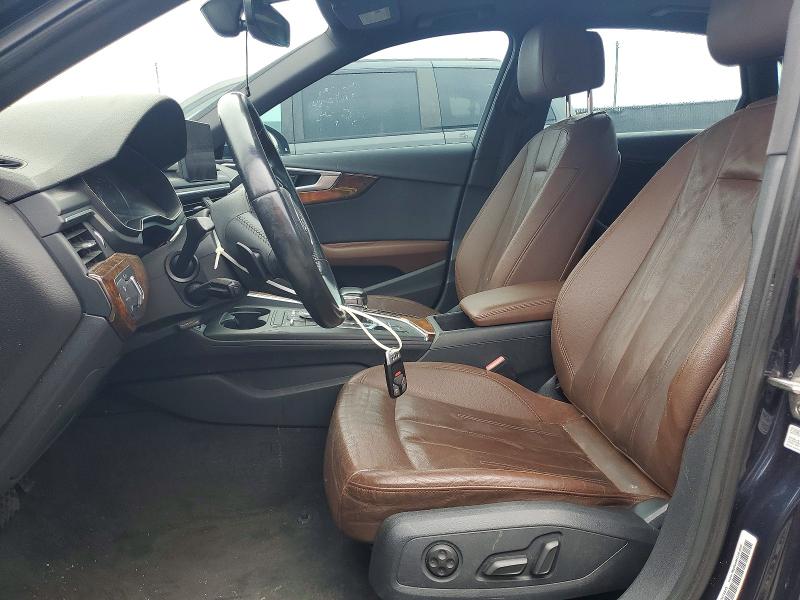 2017 Audi A4 VIN WAUGNAF46HN018515 COPART salvage auction — MECHANICAL, Fl - Certificate Of Title, sold $10 on 2026-07-28 (photo 7)