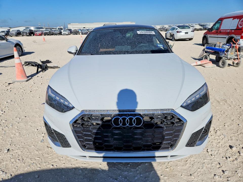 2024 Audi A5 VIN WAUEACF53RA069373 COPART salvage auction — SIDE, Tx - Salvage Vehicle Title, sold $7,800 on 2026-07-16 (photo 5)
