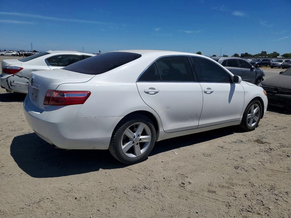 2007 Toyota Camry VIN JTNBE46K373095460 COPART salvage auction — FRONT END, Ca - Salvage Certificate, sold $15 on 2026-07-30 (photo 3)