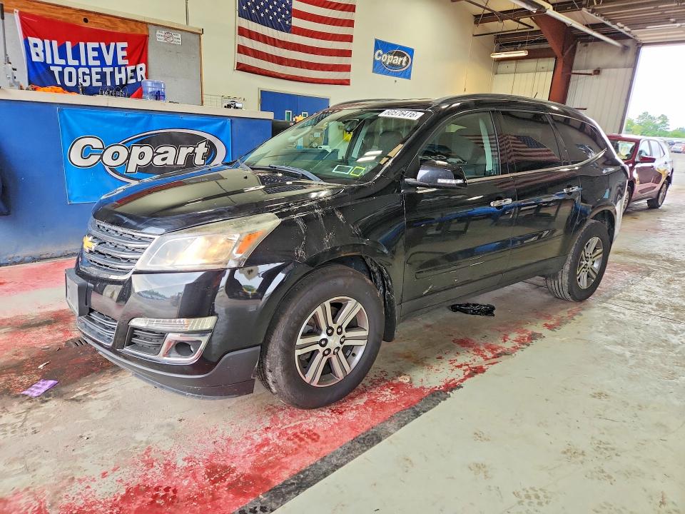 2017 Chevrolet Traverse VIN 1GNKVGKD2HJ112170 COPART salvage auction — FRONT END, Ny - Mv-907A Salvage Certificate, sold $825 on 2026-08-03 (photo 1)