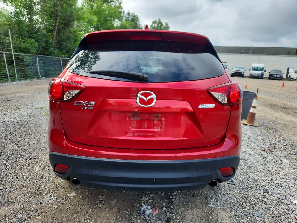 2014 Mazda Cx-5 VIN JM3KE4CY8E0355290 COPART salvage auction — FRONT END, OH - CERT OF TITLE-SALVAGE, sold $90 on 2026-07-29 (photo 6)