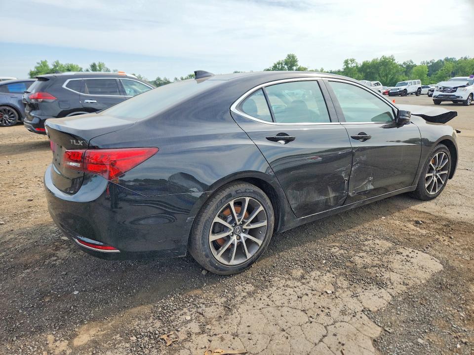 2015 Acura Tlx VIN 19UUB2F56FA016105 COPART salvage auction — FRONT END, CT - CERT OF TITLE-SALVAGE, sold $475 on 2026-07-24 (photo 3)
