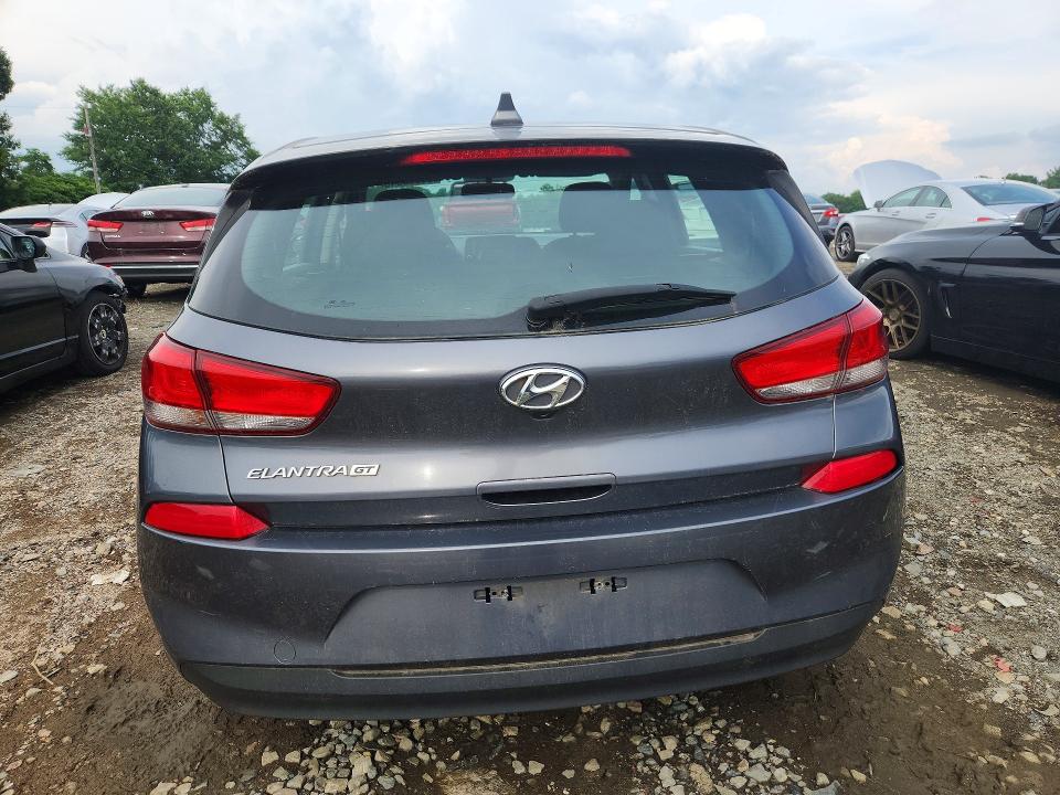 2018 Hyundai Elantra VIN KMHH35LE7JU012358 COPART salvage auction — FRONT END, Nj - Cert Of Title-Salvage, sold $600 on 2026-07-15 (photo 6)
