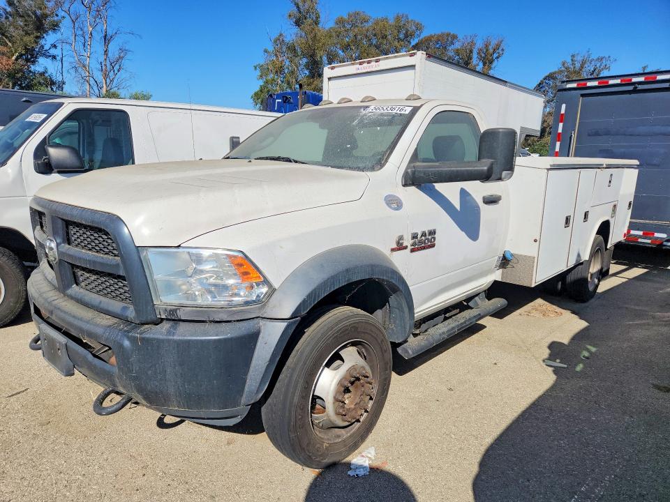 2018 Ram 4500 VIN 3C7WRKBL6JG242925 COPART salvage auction — MINOR DENT/SCRATCHES, CA - CERTIFICATE OF TITLE, sold $7,900 on 2026-07-27 (photo 1)