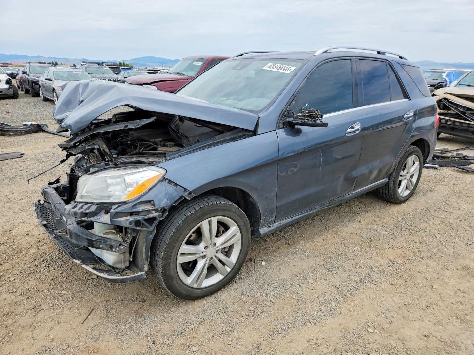 2014 Mercedes-benz M-klasse VIN 4JGDA5HBXEA363162 COPART salvage auction — FRONT END, Mt - Certificate Of Title, sold $1,350 on 2026-08-04 (photo 1)