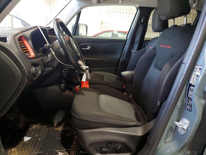 2017 Jeep Renegade VIN ZACCJBCB9HPE45717 COPART salvage auction — FRONT END, Pa - Certificate Of Salvage, sold $2,700 on 2026-08-13 (photo 7)