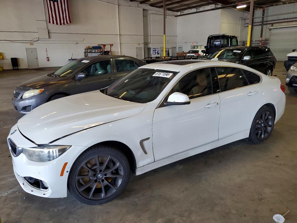 2018 BMW 4er VIN WBA4J7C58JBH14219 COPART salvage auction — WATER/FLOOD, FL - CERT OF TITLE-SLVG REBLD FLOOD, sold $925 on 2026-07-27 (photo 1)