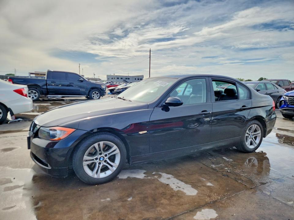 2008 BMW 3 series VIN WBAVA33528K054389 COPART salvage auction — SIDE, Tx - Certificate Of Title, sold $1,500 on 2026-07-25 (photo 1)