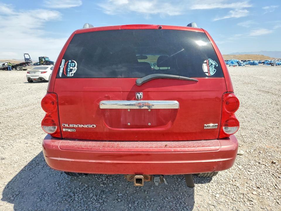 2006 Dodge Durango VIN 1D4HB58216F169792 COPART salvage auction — NORMAL WEAR, Ut - Certificate Of Title, sold $400 on 2026-08-04 (photo 6)