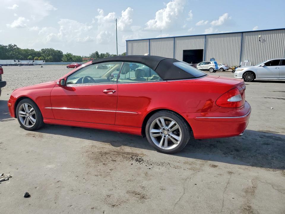 2008 Mercedes-benz Clk-class VIN WDBTK56F38F252123 COPART salvage auction — WATER/FLOOD, FL - CERT OF TITLE-SLVG REBLD FLOOD, sold $1,000 on 2026-07-20 (photo 2)