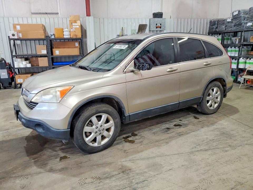 2008 Honda Cr-v VIN JHLRE387X8C023231 COPART salvage auction — FRONT END, TX - CERTIFICATE OF TITLE, sold $850 on 2026-07-27 (photo 1)