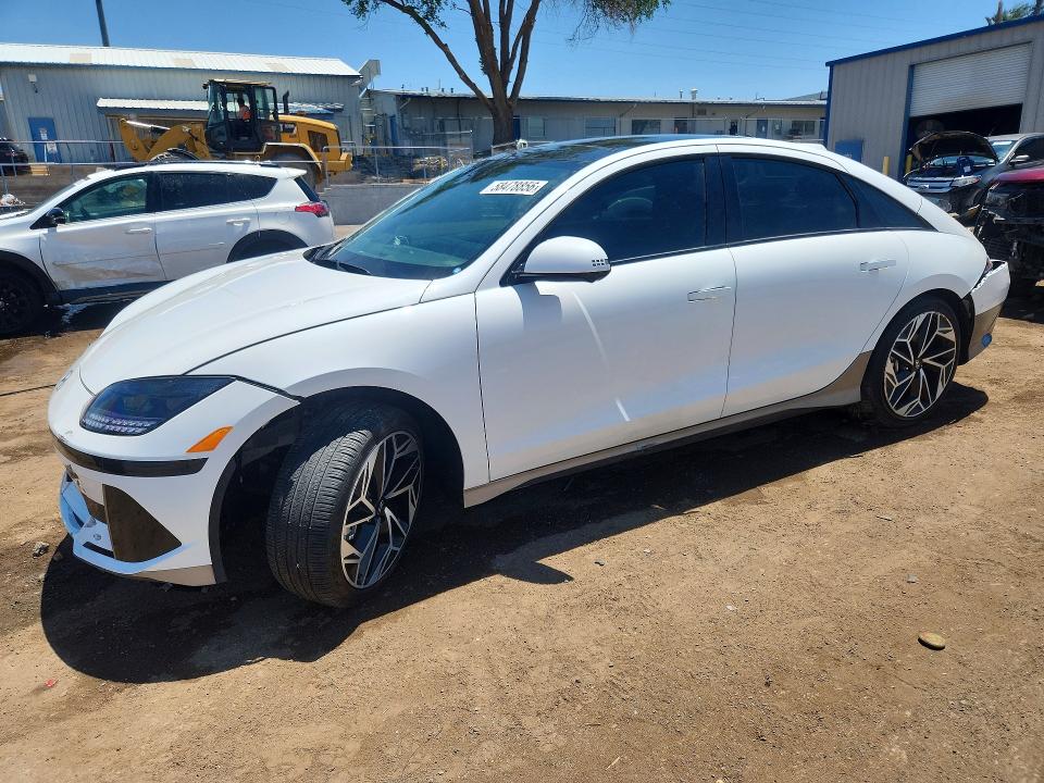 2024 Hyundai Ioniq 6 VIN KMHM54AC9RA079478 COPART salvage auction — FRONT END, Nm - Cert Of Title-Salvage, sold $8,700 on 2026-09-03 (photo 1)