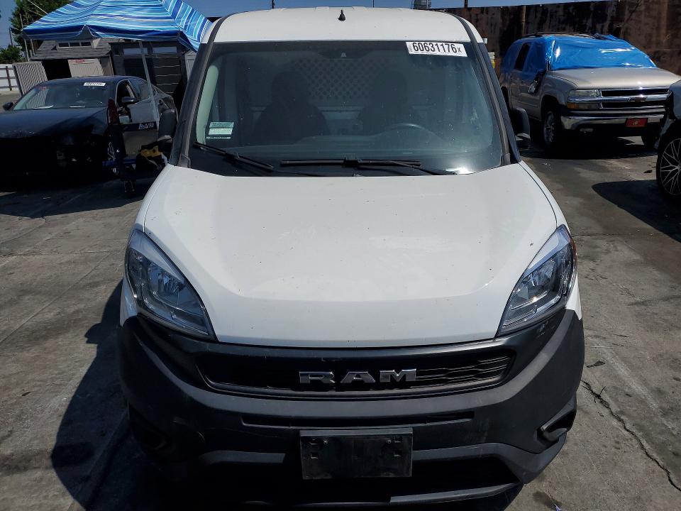 2021 Ram Promaster city VIN ZFBHRFAB7M6V40074 COPART salvage auction — SIDE, Ca - Salvage Certificate, sold $450 on 2026-07-22 (photo 5)