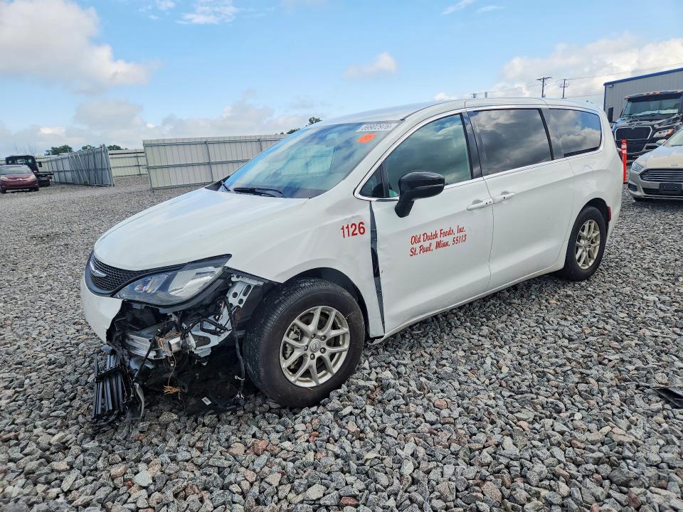 2026 Chrysler Voyager VIN 2C4RC1CG7TR214264 COPART salvage auction — FRONT END, Wi - Cert Of Title-Salvage Vehicle, sold $9,100 on 2026-08-10 (photo 1)