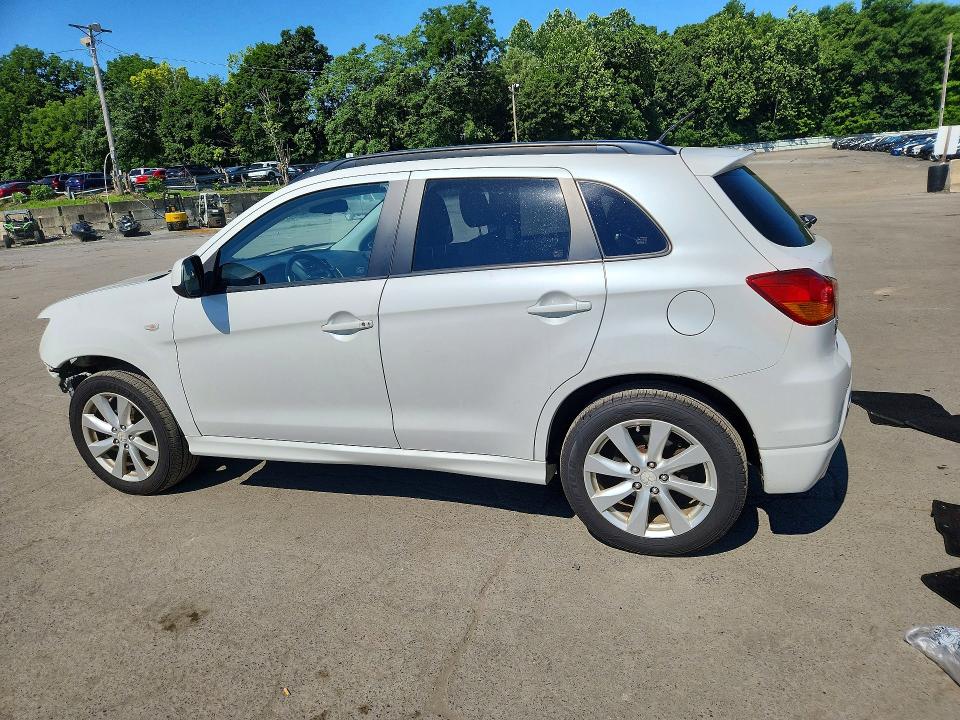 2012 Mitsubishi Outlander VIN JA4AR4AU6CZ000856 COPART salvage auction — FRONT END, Ny - Mv-907A Salvage Certificate, sold $1,200 on 2026-07-16 (photo 2)