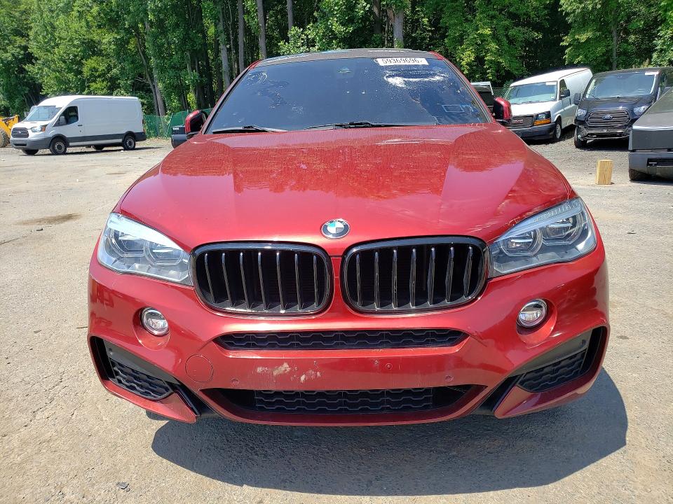 2018 BMW X6 VIN 5UXKU2C54J0X49593 COPART salvage auction — SIDE, NY - CERTIFICATE OF TITLE, sold $10,900 on 2026-07-27 (photo 5)