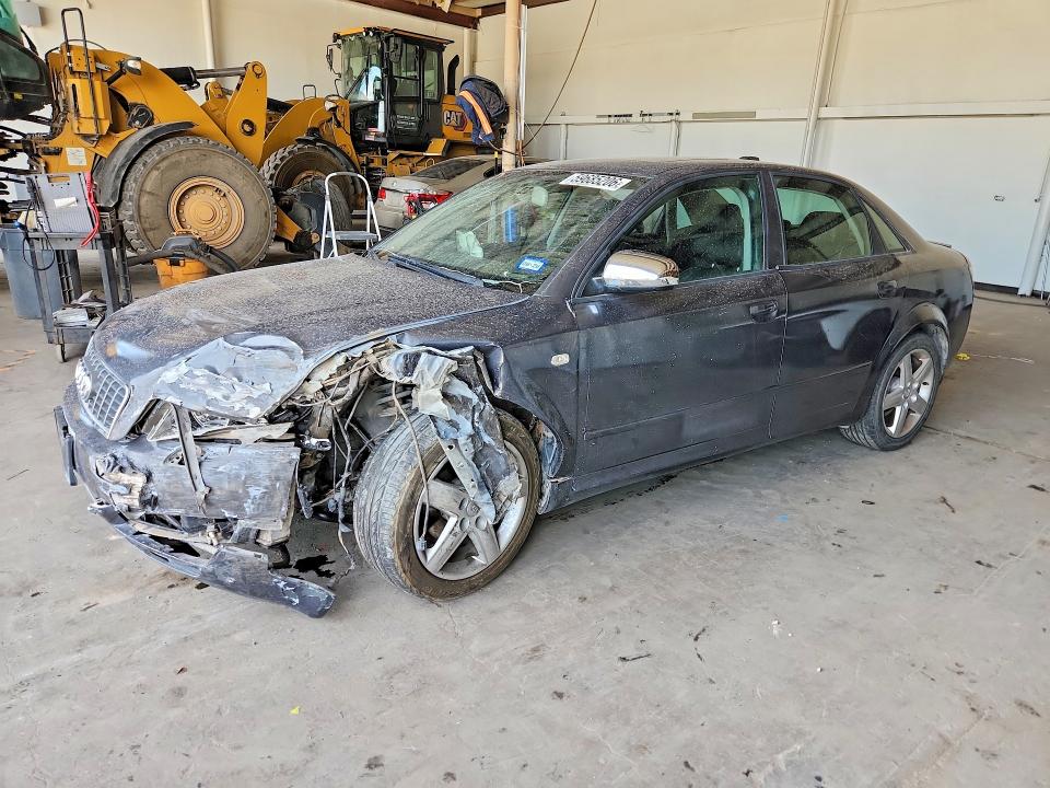 2004 Audi A4 VIN WAULC68E54A107999 COPART salvage auction — FRONT END, Tx - Salvage Vehicle Title, sold $125 on 2026-07-31 (photo 1)