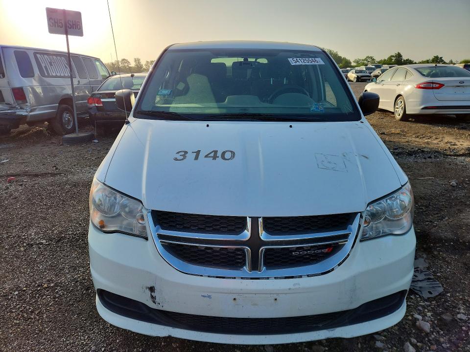 2016 Dodge Caravan VIN 2C4RDGBG7GR367928 COPART salvage auction — NORMAL WEAR, Il - Certificate Of Title, sold $550 on 2026-07-09 (photo 5)