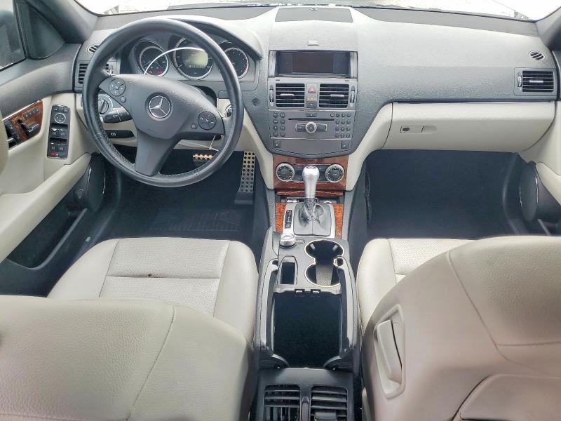 2010 Mercedes-benz C-klasse VIN WDDGF8BB8AF420491 COPART salvage auction — FRONT END, WA - BILL OF SALE, sold $1,250 on 2026-08-03 (photo 8)