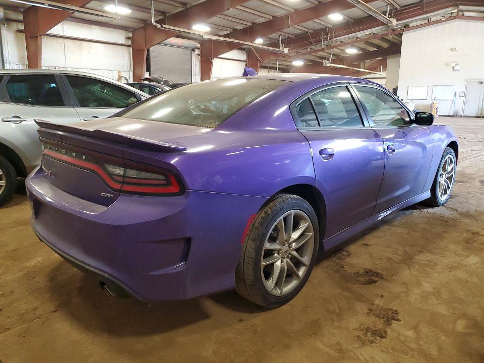 2023 Dodge Charger VIN 2C3CDXMG6PH705056 COPART salvage auction — SIDE, Mi - Certificate Of Title, sold $10,000 on 2026-08-28 (photo 3)