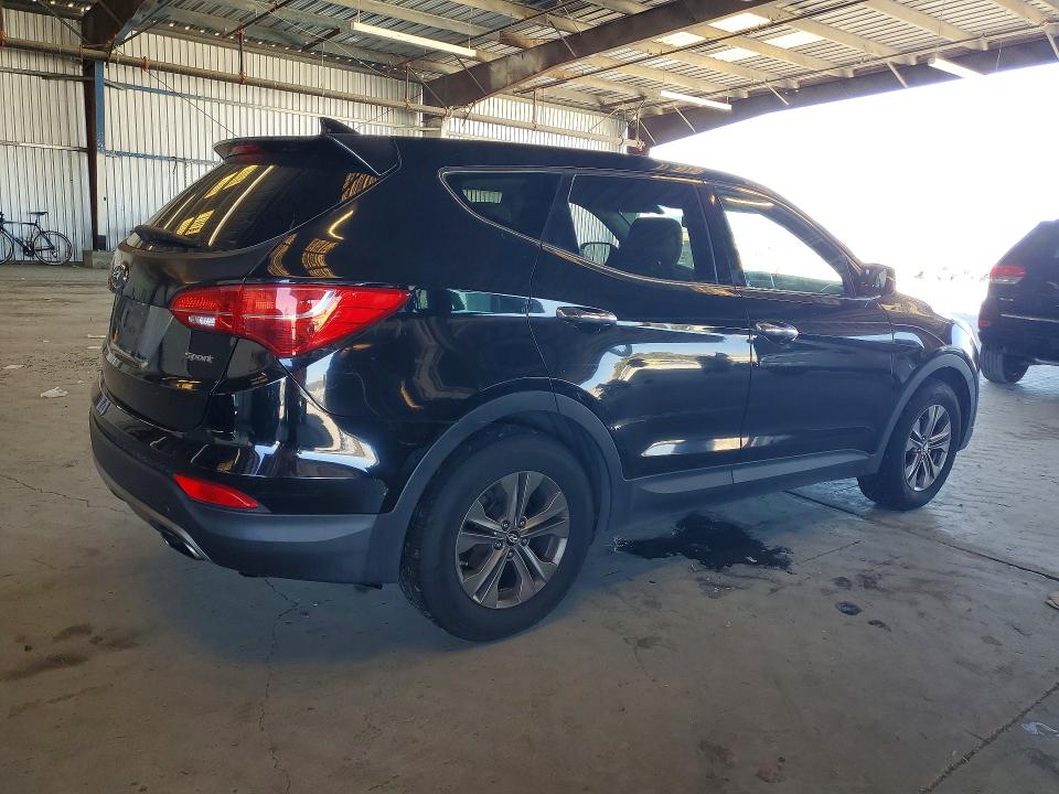 2014 Hyundai Santa fe VIN 5XYZT3LB9EG187849 COPART salvage auction — MINOR DENT/SCRATCHES, Ca - Dis/Dlr/Exp Only Clean Title, sold $2,500 on 2026-07-28 (photo 3)