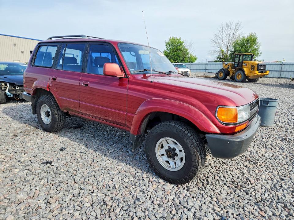 1991 Toyota Land cruiser VIN JT3FJ80W1M0012632 COPART salvage auction — FRONT END, WI - CERTIFICATE OF TITLE (P), sold $4,800 on 2026-07-27 (photo 4)