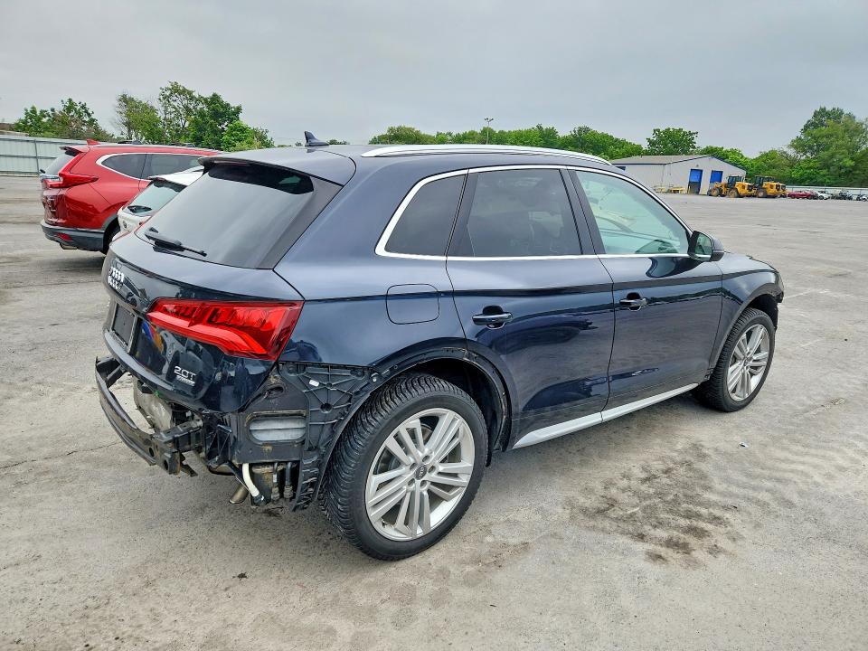 2018 Audi Q5 VIN WA1BNAFYXJ2105965 COPART salvage auction — SIDE, Nj - Cert Of Title-Salvage, sold $150 on 2026-07-30 (photo 3)