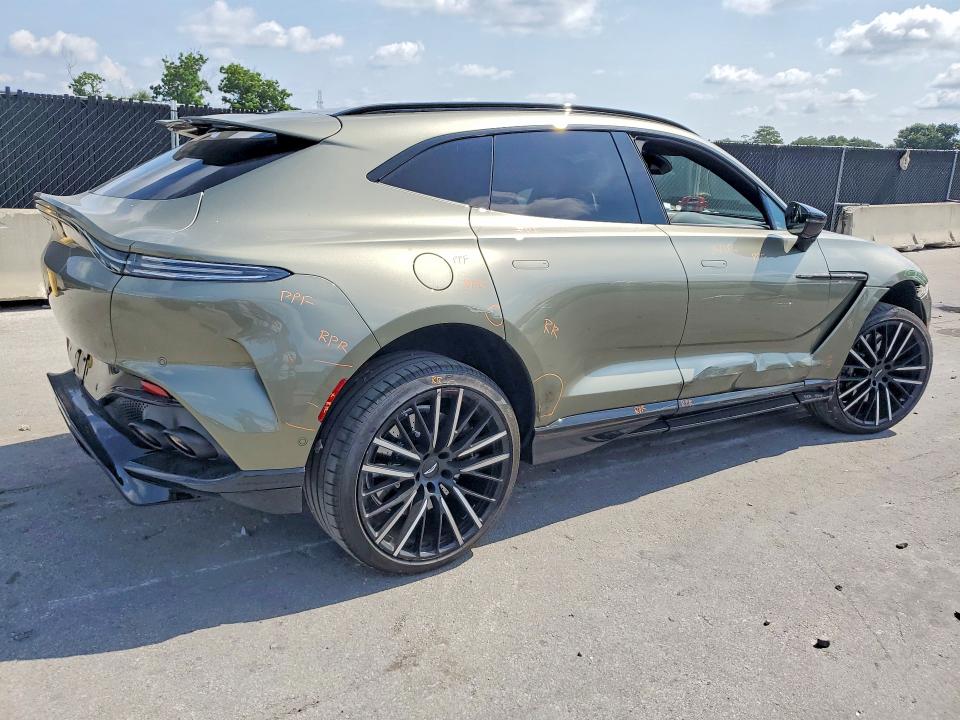 2025 Aston martin Dbx VIN SD7VUJDW0STV12390 COPART salvage auction — FRONT END, Fl - Cert Of Title Slvg Rebuildable, sold $56,500 on 2026-09-10 (photo 3)