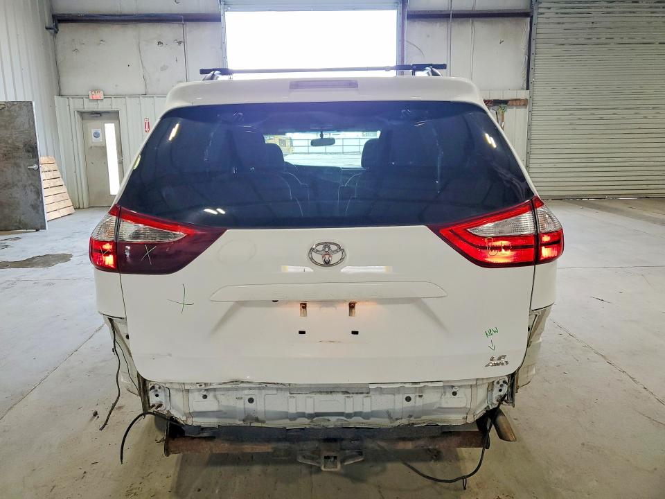 2017 Toyota Sienna VIN 5TDJZ3DCXHS167295 COPART salvage auction — REAR END, Ny - Mv-907A Salvage Certificate, sold $6,600 on 2026-07-27 (photo 6)