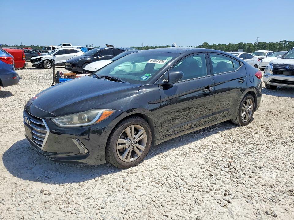2018 Hyundai Elantra VIN KMHD84LF3JU586197 COPART salvage auction — MECHANICAL, TX - CERTIFICATE OF TITLE, sold $1,900 on 2026-07-31 (photo 1)