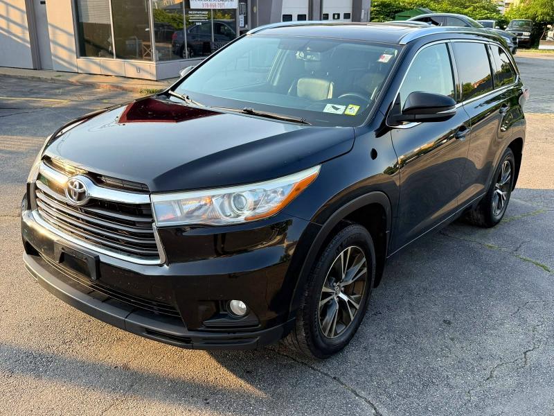 2016 Toyota Highlander VIN 5TDJKRFH1GS245106 COPART salvage auction — MINOR DENT/SCRATCHES, Ny - Certificate Of Title (P), sold $10,100 on 2026-07-22 (photo 1)