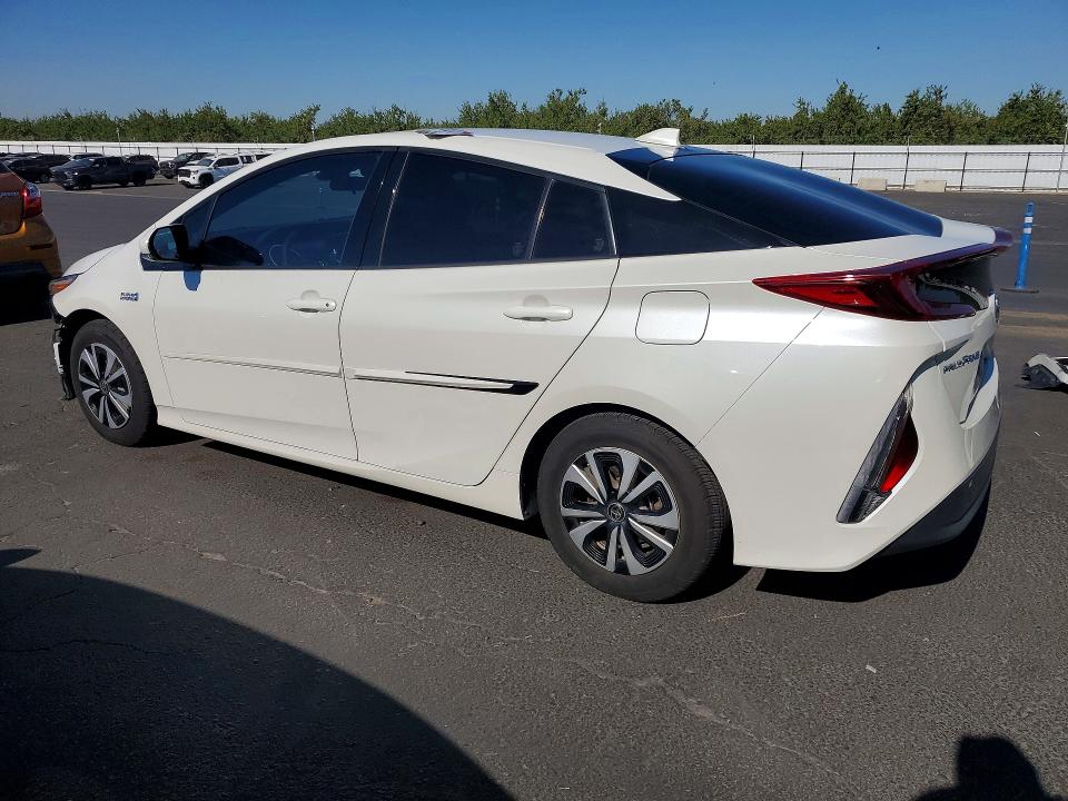 2018 Toyota Prius prime VIN JTDKARFP1J3078558 COPART salvage auction — FRONT END, CA - SALVAGE CERTIFICATE, sold $9,200 on 2026-08-24 (photo 2)